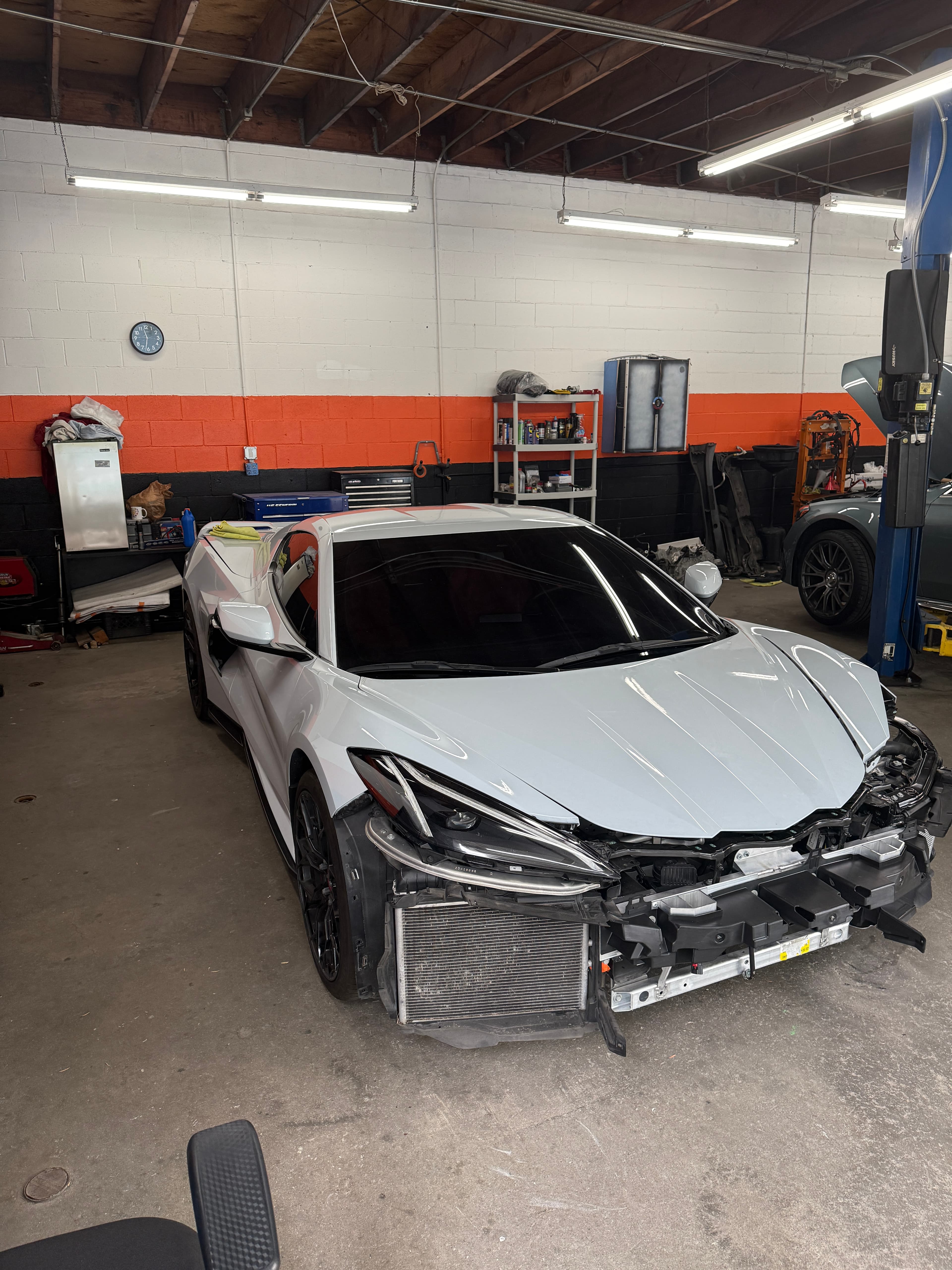 Chevrolet Corvette C8 - Collision Repair at Creative Collision Center Pasadena