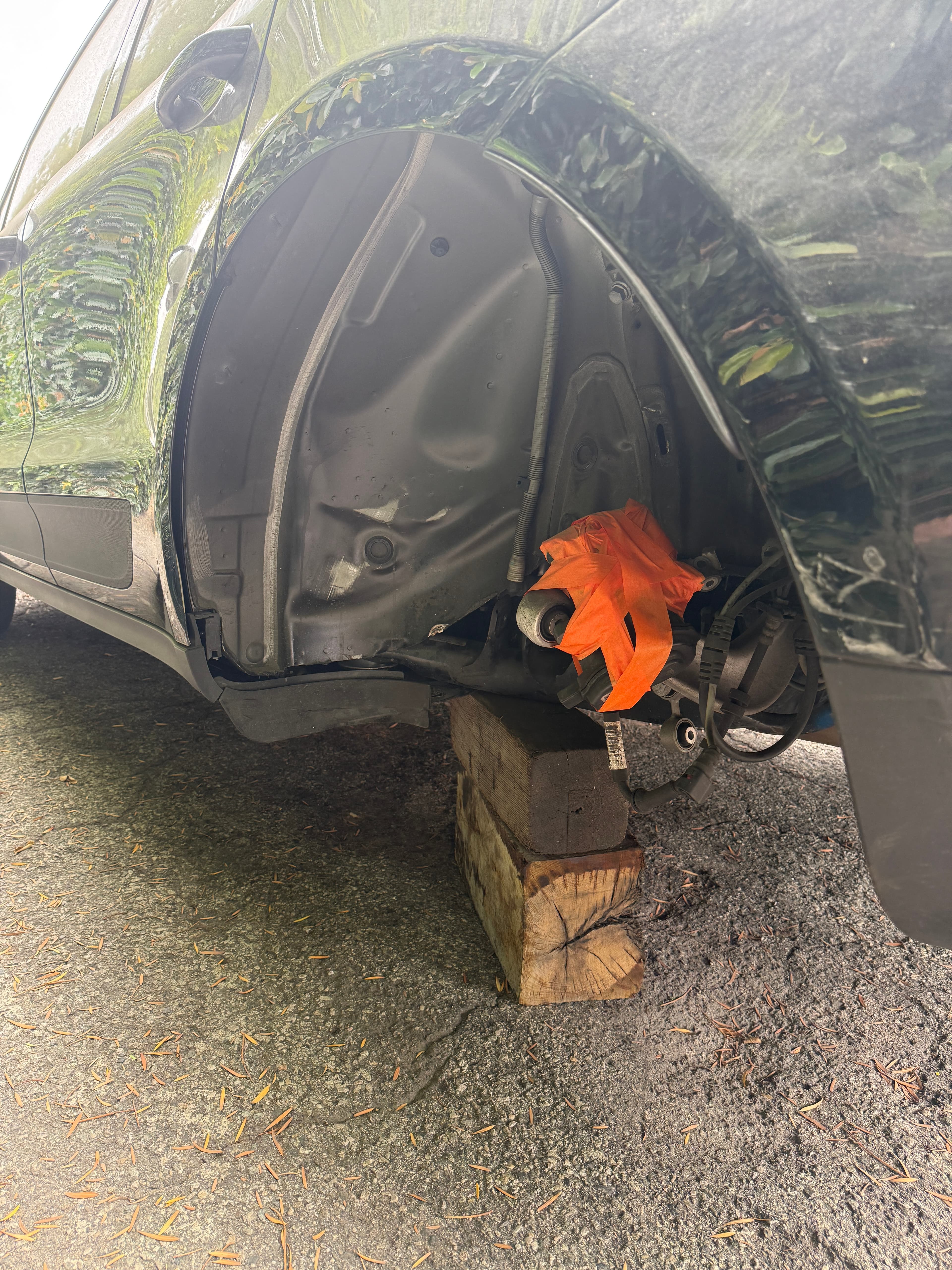 Porsche - Suspension Service at Creative Collision Center Pasadena