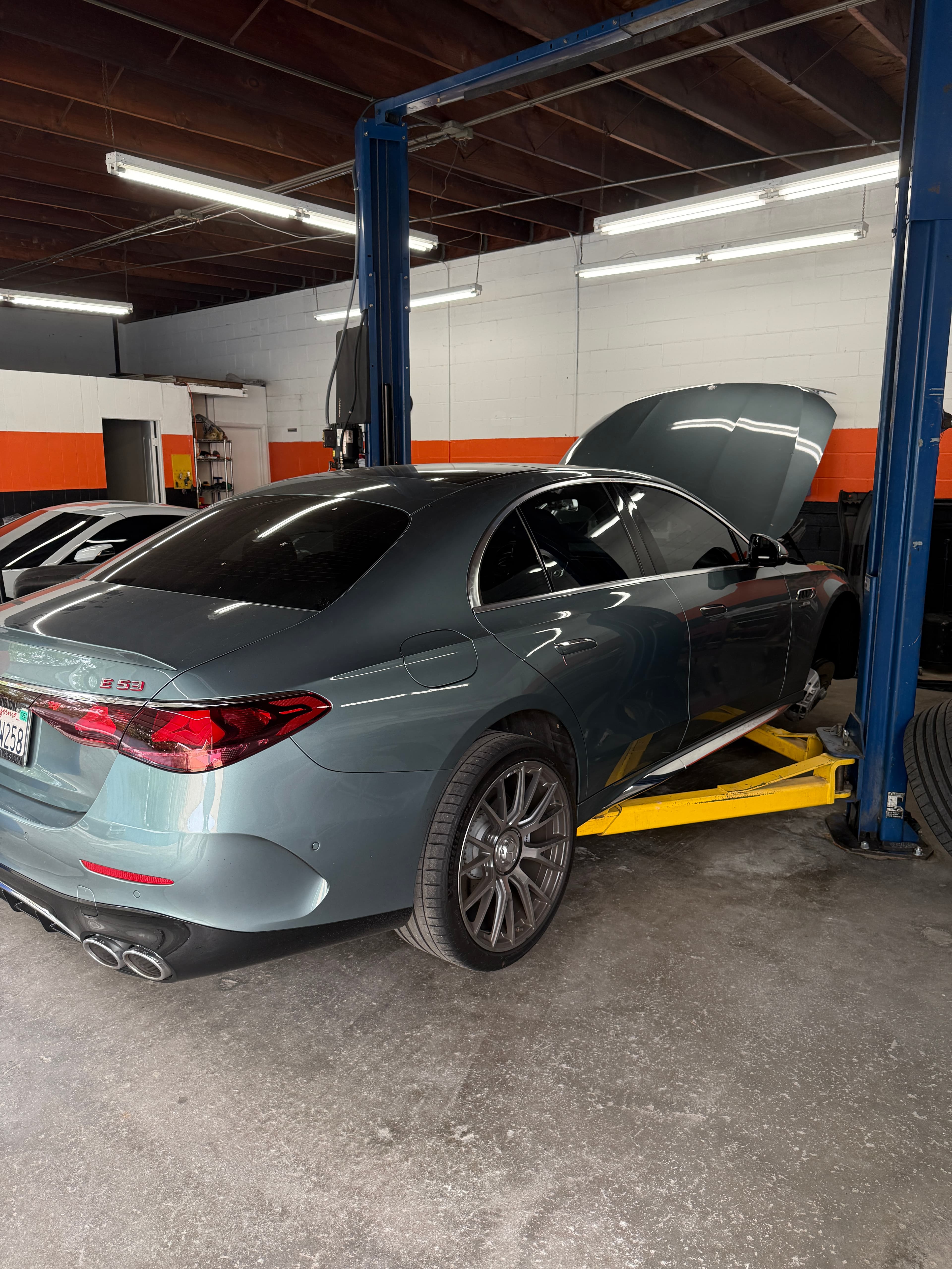 Mercedes-Benz - Lift Service at Creative Collision Center Pasadena